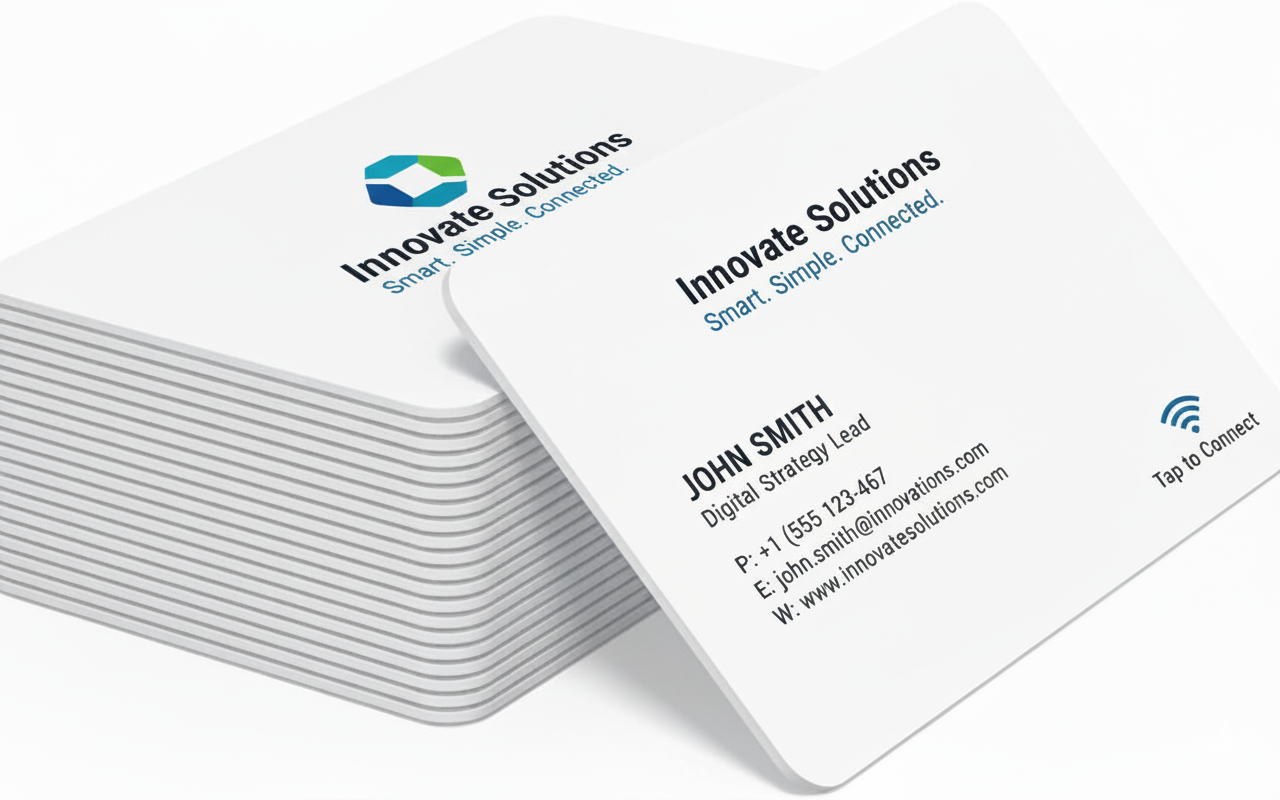 pvc nfc business card