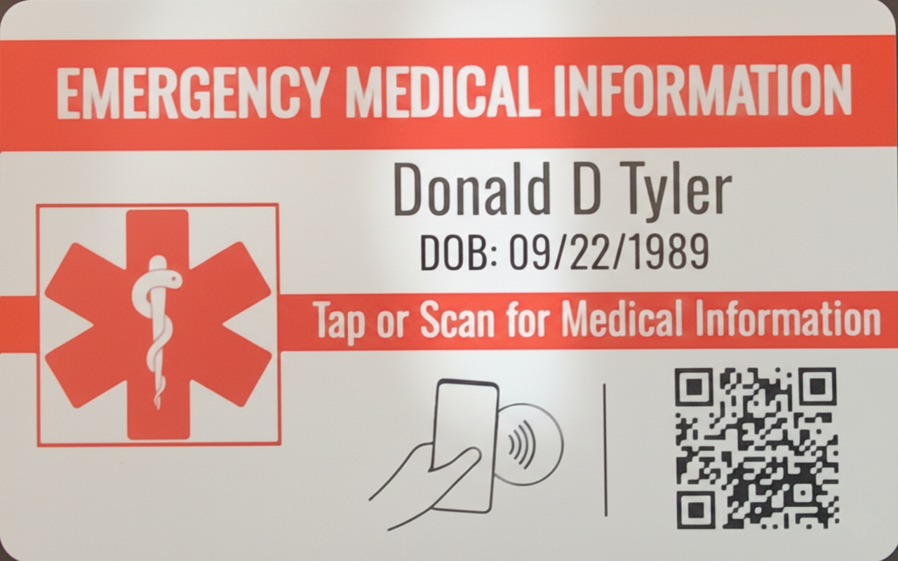 smart medical id card